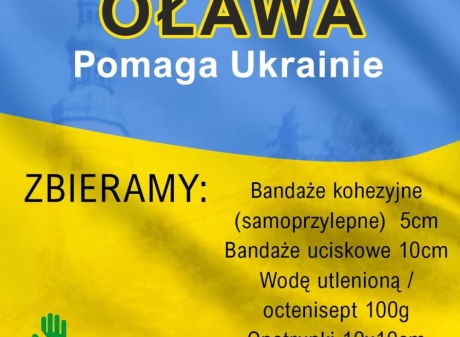 Powiększ obraz: Pomoc dla Ukrainy